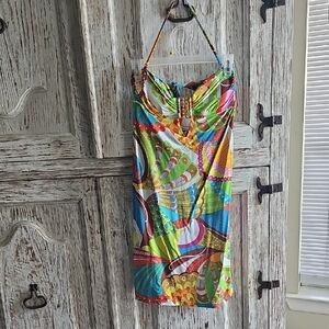 Trina Turk Multicolor Floral Print Dress - SIZE XS